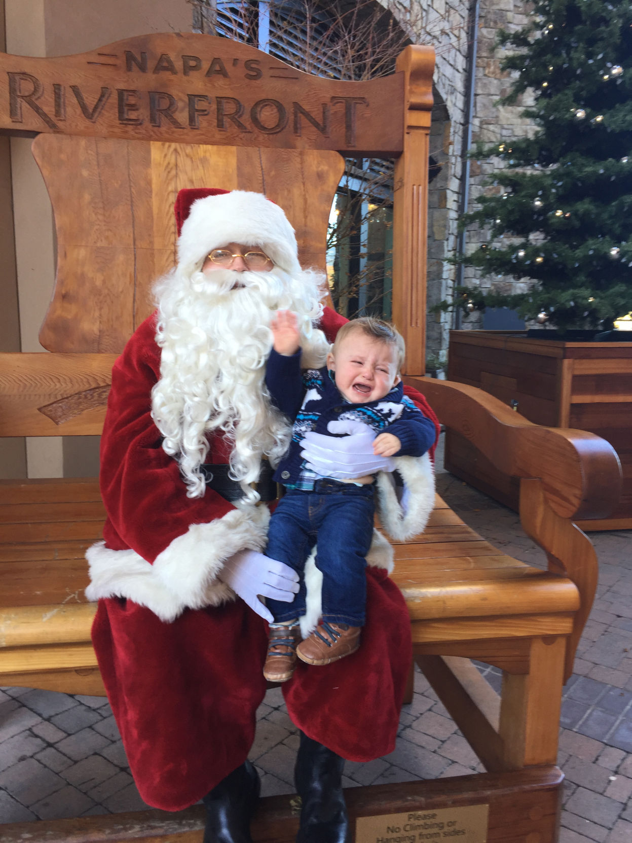 Throwback Scared of Santa